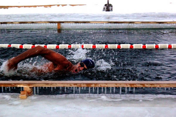 Nuoto: Ice Swimming, Paolo Chiarino