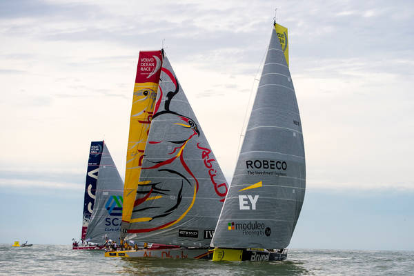 Volvo Ocean Race: Team Brunel vince la Team Vestas Itajai In-Port Race