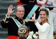 Re Juan Carlos con l'Infanta Cristina © Ansa