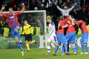 Viktoria Plzen vs CSKA Moscow (ANSA)