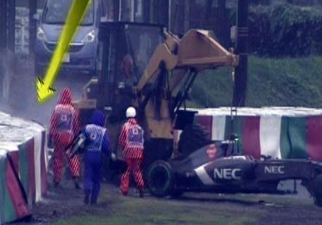 Gp Suzuka: dopo incidente Jules Bianchi, l'ex ferrarista Massa accusa: 'Chiedevo stop da cinque giri' © ANSA