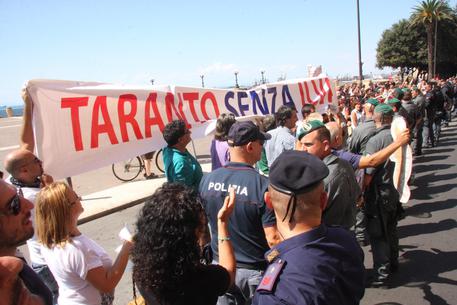 Una manifestazione a Taranto in una foto di archivio © ANSA
