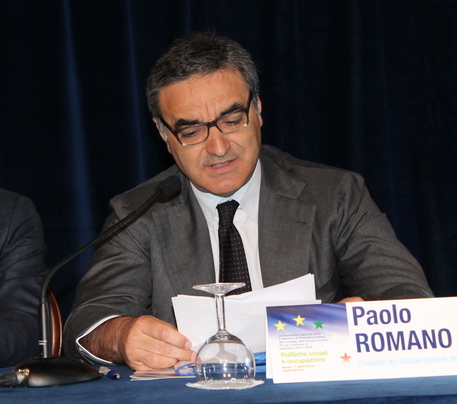 Il Presidente del Consiglio Regionale della Campania, Paolo Romano © Ansa