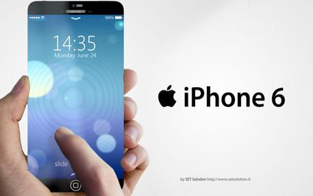 iPhone 6, come lo immagina la rete (dal sito www.iphone-6-apple.it) © ANSA