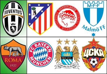 Le sfidanti di Juventus e Roma in Champions. Tra queste, il Bayern, il Manchester e l'Atletico Madrid © ANSA
