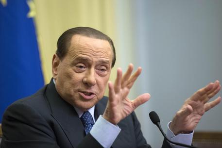 Silvio Berlusconi alla Camera in una foto del 18 giugno 2014. ANSA/MASSIMO PERCOSSI © ANSA
