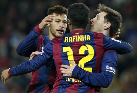 I tre goleador del Barcellona © EPA