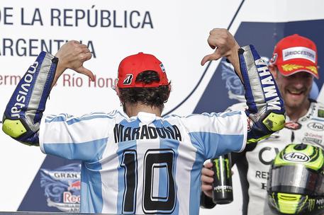 Rossi, trionfo e dedica a Maradona © AP