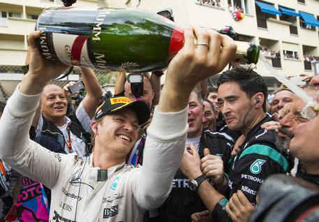 F1: Monaco; vittoria di Rosberg, secondo posto Vettel © AP