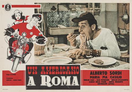 Locandina del film 'Un italiano a Roma' © ANSA