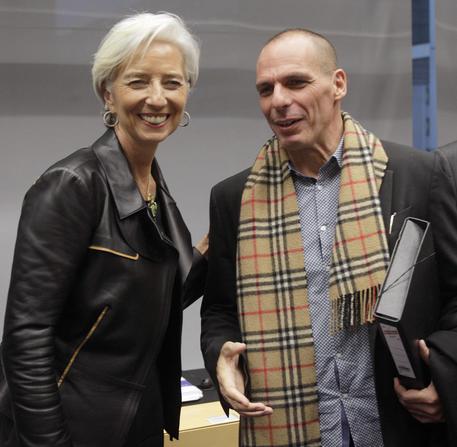 Christine Lagarde e Yanis Varoufakis © ANSA 