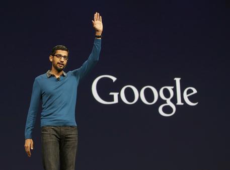 Rivoluzione Google, si riorganizza in 'Alphabet'. In foto il vice presidente di Android, Sundar Pichai ed ora promosso nuovo ad di Google © AP