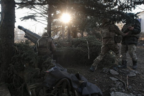Una brigada ucraniana en Donetsk.