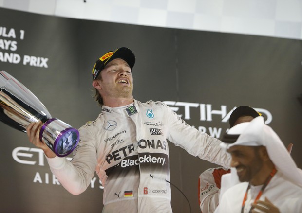 F1: Abu Dhabi; vince Rosberg, terza Ferrari Raikkonen © AP