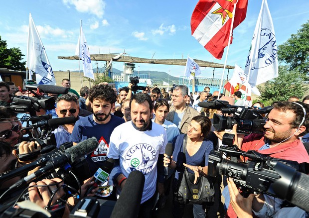 Il segretario federale della Lega Nord, Matteo Salvini © ANSA
