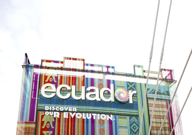 Il padiglione Ecuador ad Expo Milano 2015 © ANSA