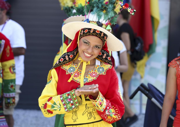 Il national Day della Bolivia a Expo © ANSA