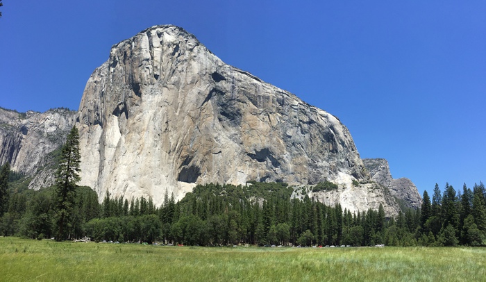 LE VACANZE DEI LETTORI El Capitan, Parco Yosemite - foto inviata da Paolo Fidanza (foto: Ansa)