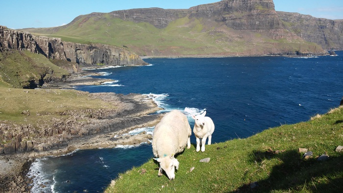LE VACANZE DEI LETTORI  Isola di Skye, Scozia - foto inviata da Donatella Germani (foto: Ansa)