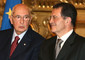 Giorgio Napolitano e Romano Prodi (archivio) © Ansa