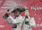 La festa sul podio di Rosberg © ANSA