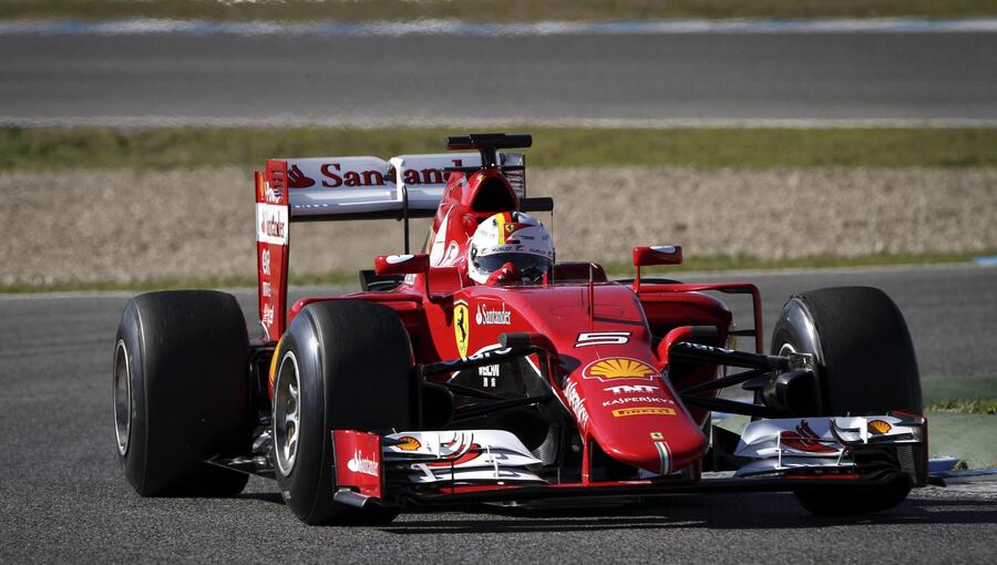 F1: primi test a Jerez per la nuova Ferrari © 