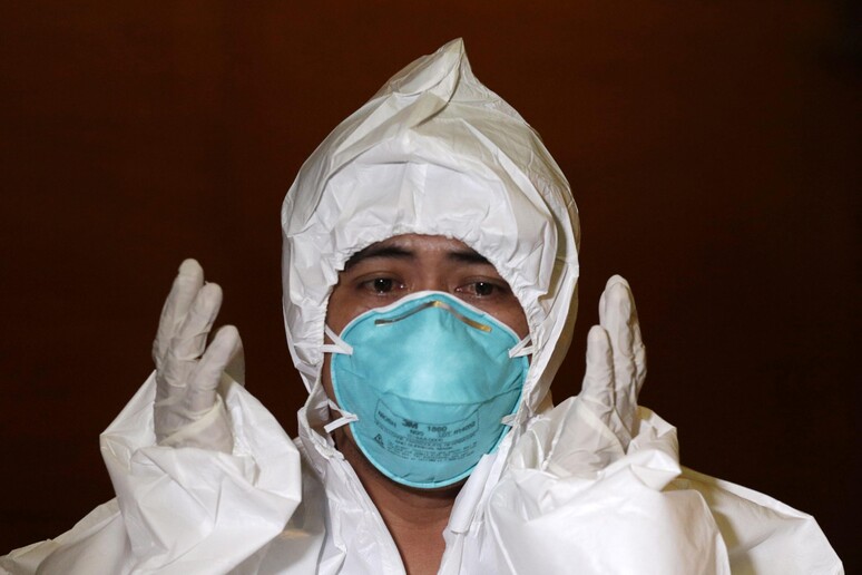 Precauzioni anti-Ebola © ANSA/EPA