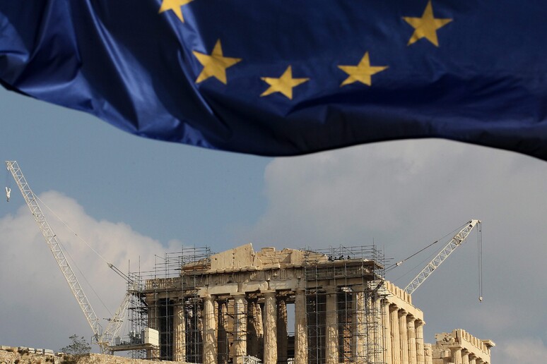 Borsa: Atene chiude in forte calo, -3,69% © ANSA/EPA