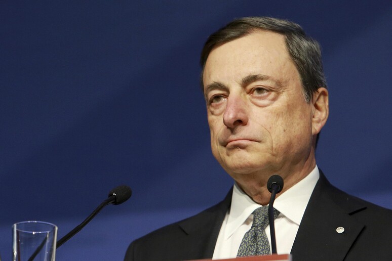 Il presidente della Bce Mario Draghi in una foto di archivio © ANSA/AP