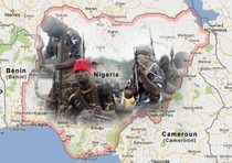 Guerriglieri in Nigeria